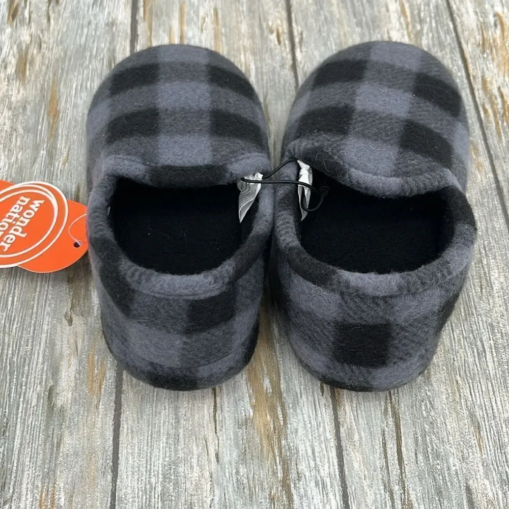 Toddler Baby Boys Comfy Cozy Slippers Shoes 2-Pack Size 7/8